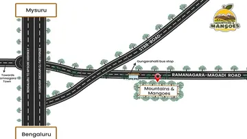 Location of Hi Living Mountains And Mangoes - Image 326161