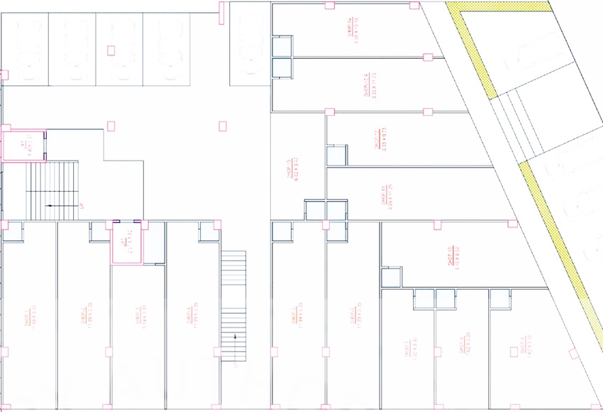 Floor Plan of Akshar Diamond Icon in Dahegam, Gandhinagar - Image 326468