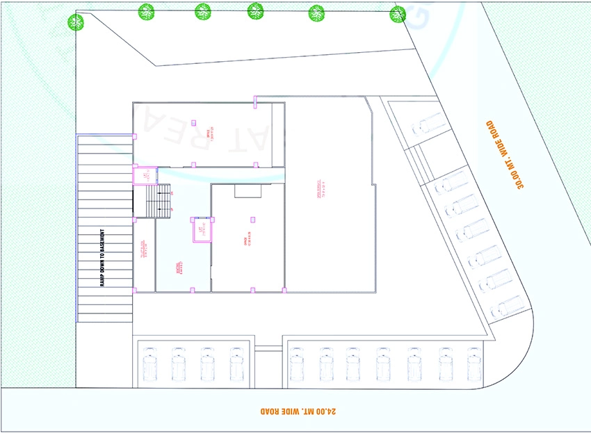 Master Plan of Akshar Diamond Icon in Dahegam, Gandhinagar - Image 326467