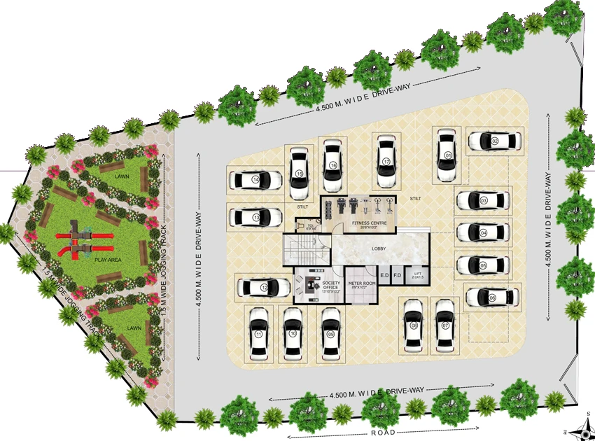 Master Plan of Future Exotica in Panvel, Navi Mumbai - Image 327010