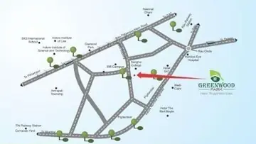 Location of Shree Greenwood Park - Image 327122