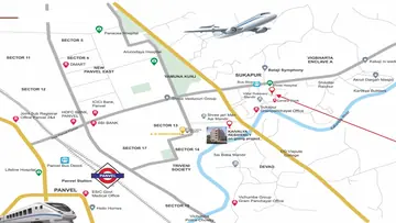 Location of AB Omkar Residency - Image 327207