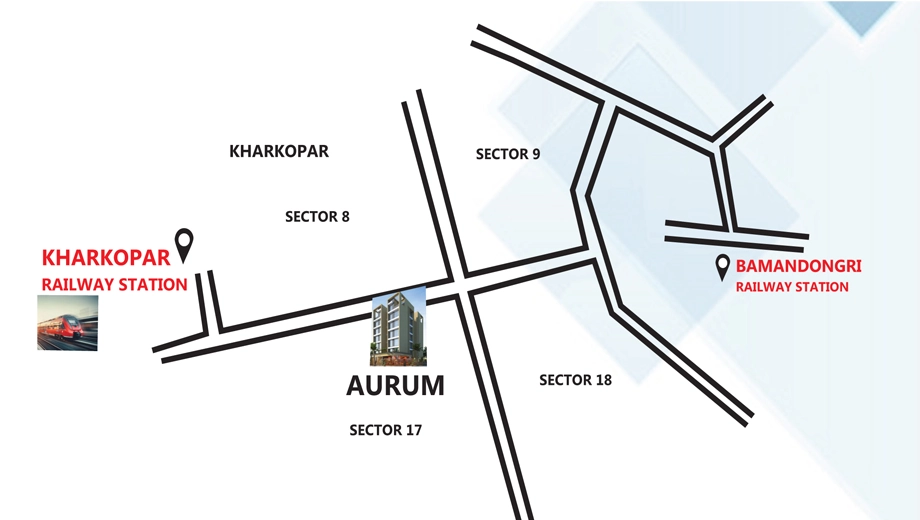 Location of Kamal Aurum in Ulwe, Navi Mumbai - Image 327672