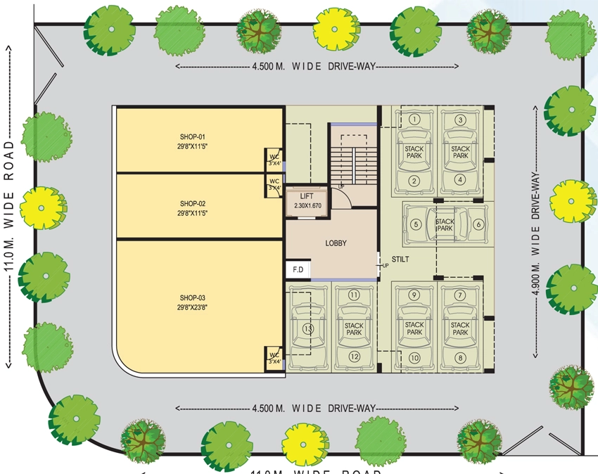 Master Plan of Kamal Aurum in Ulwe, Navi Mumbai - Image 327677