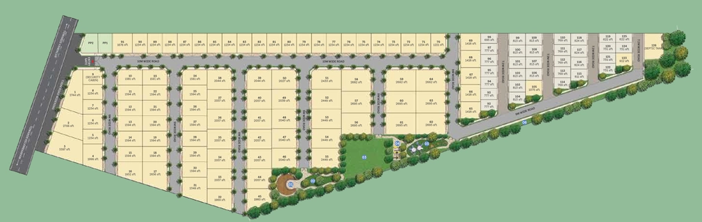 Master Plan of Sobha Conserve in Pudupakkam, Chennai - Image 328585