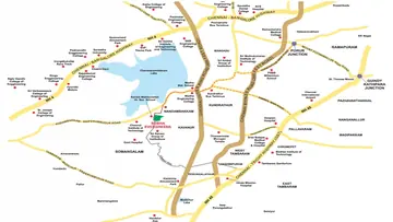 Location of Sobha Evergreens - Image 328027