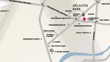 Location of Parshwnath Atlantics - Image 328034