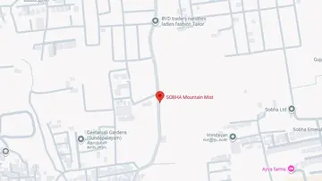 Location of Sobha Mountain Mist - Image 328555