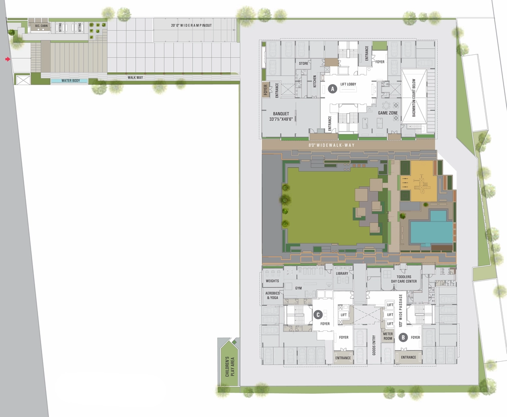 Master Plan of Swati Crimson And Clover in Shilaj, Ahmedabad - Image 328176