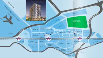 Location of Bhaveshwar Infinity - Image 328384