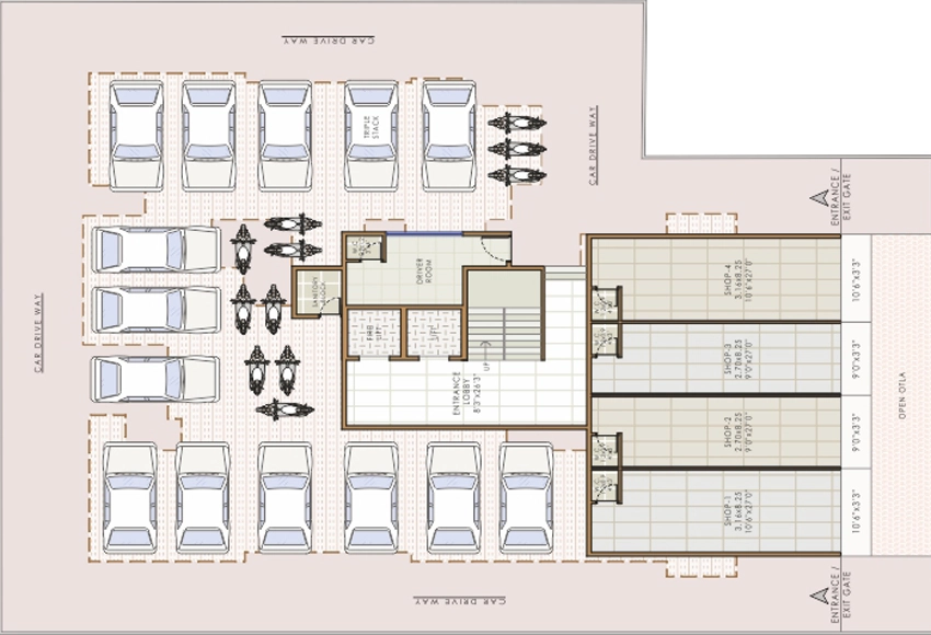 Master Plan of Bhaveshwar Aatma Sadan in Kamothe, Navi Mumbai - Image 328417