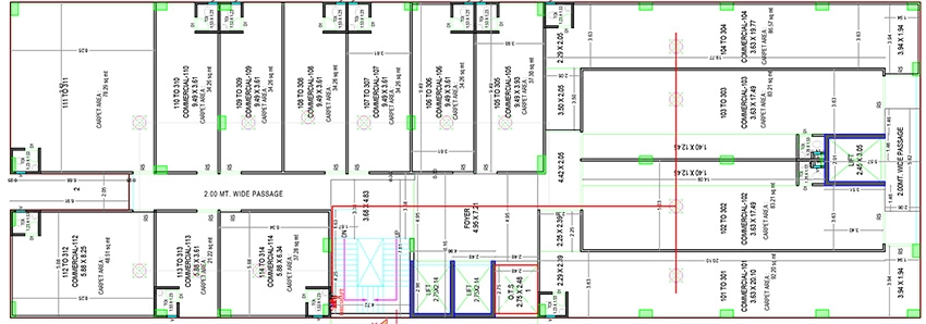 Floor Plan of DHS Epitome in Kudasan, Gandhinagar - Image 328424