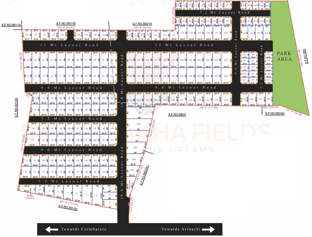 Master Plan of Altis Imperial Garden in Annur, Coimbatore - Image 328437