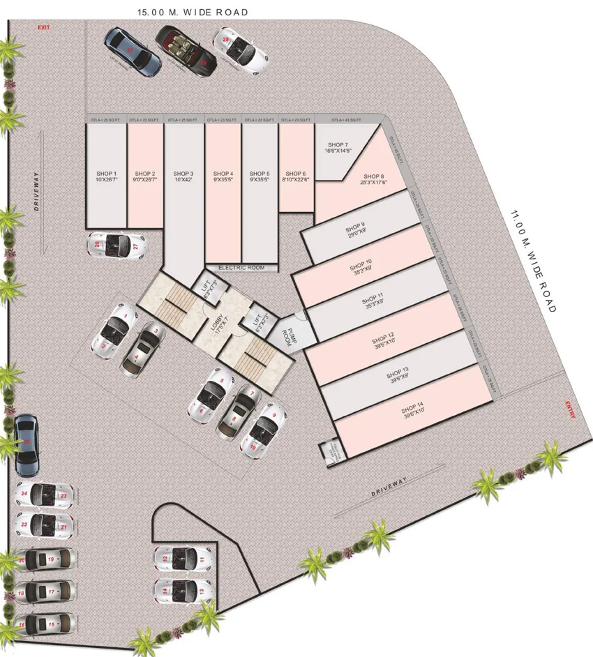 Master Plan of Devam Elegant Iona in Panvel, Navi Mumbai - Image 328472