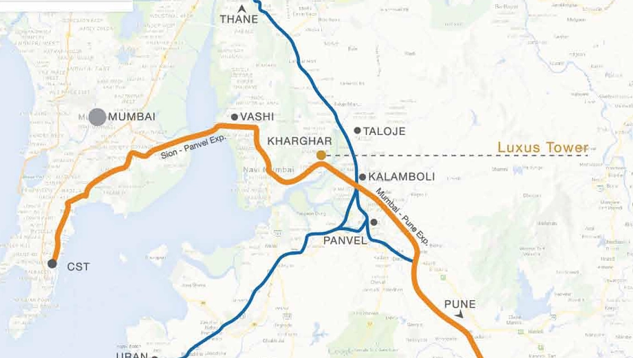 Location of Hi Tech Luxus Tower in Kharghar, Navi Mumbai - Image 328501