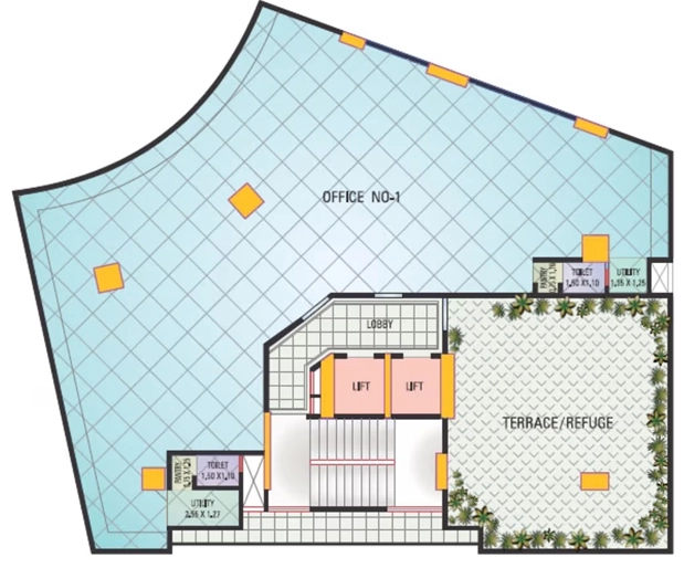 Master Plan of Classic Pentagon in Andheri East, Mumbai - Image 328725