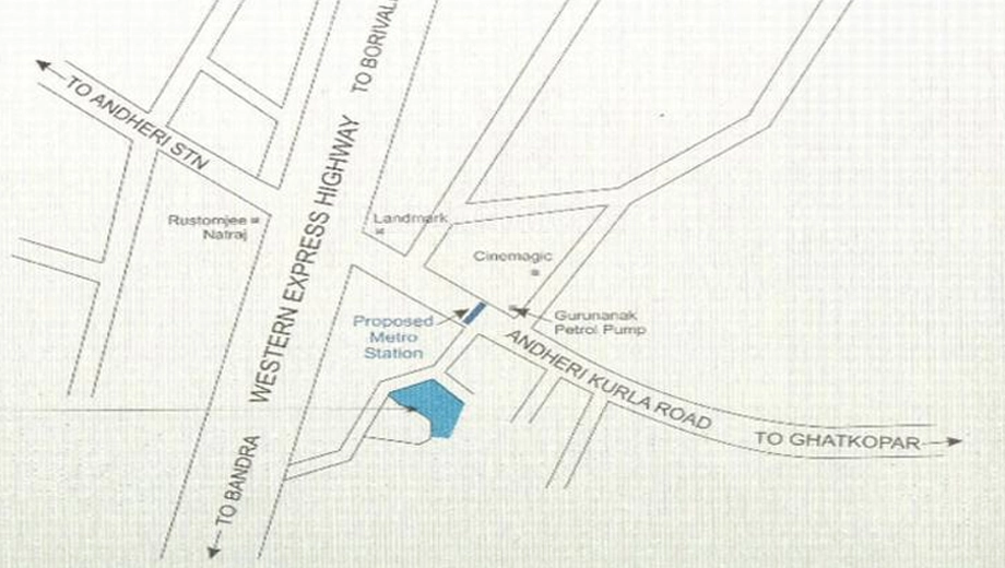 Floor Plan of Jaynil Metro Avenue in Andheri East, Mumbai - Image 328738