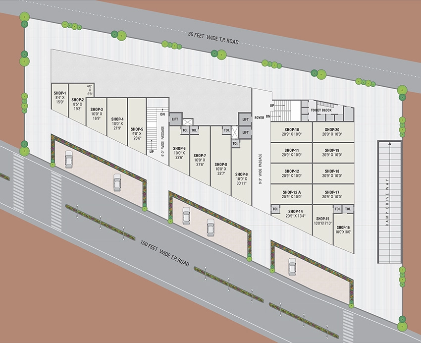 Master Plan of PK Simandhar Avenue in Kalol, Gandhinagar - Image 328777
