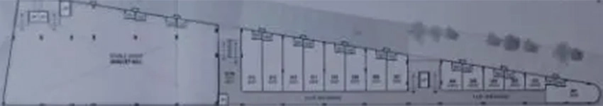 Floor Plan of Prarthana Radhey Time Square in Randesan, Gandhinagar - Image 328822