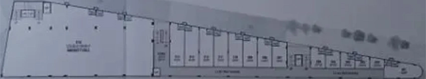 Floor Plan of Prarthana Radhey Time Square in Randesan, Gandhinagar - Image 328824