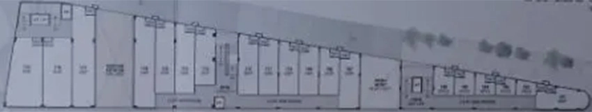 Floor Plan of Prarthana Radhey Time Square in Randesan, Gandhinagar - Image 328823