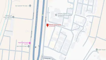 Location of Prarthana Radhey Time Square - Image 328820