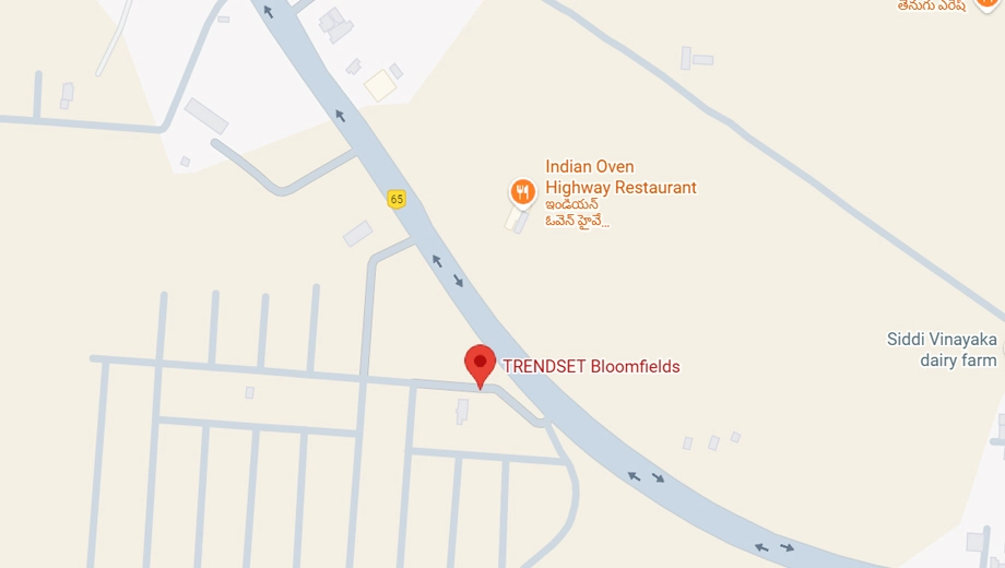 Location of Trendset Bloomfields in Patancheru, Hyderabad - Image 355478