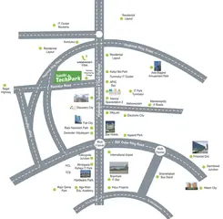 Location of Subhagruha Sukrithi Tech Park - Image 329561