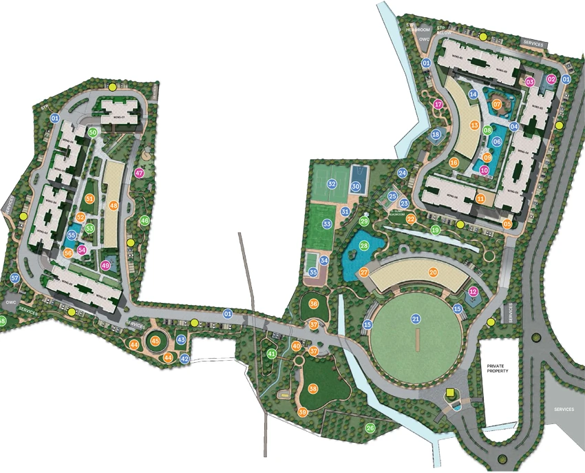 Master Plan of Sobha Madison Heights in Electronic City, Bangalore - Image 329879