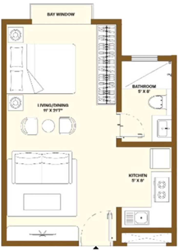1 RK Flat in Bhartiya Nikoo Homes 6 in Kogilu, Bangalore - Image 877139