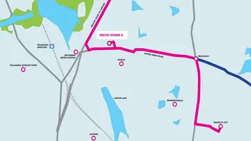 Location of Bhartiya Nikoo Homes 6 - Image 329928