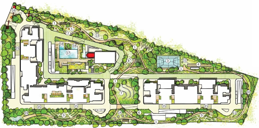 Master Plan of Bhartiya Nikoo Homes 6 in Kogilu, Bangalore - Image 329929