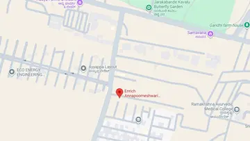 Location of Enrich Annapoorneshwari Enclave - Image 330061