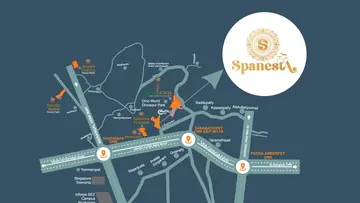 Location of Sri Jagathswapna Spanesta Villa - Image 330199