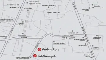 Location of Triumph Siddhivinayak - Image 35920