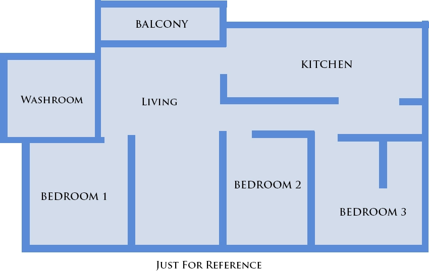 3 BHK Flat in Shree Le Regalia in Satpur Colony, Nashik - Image 877364