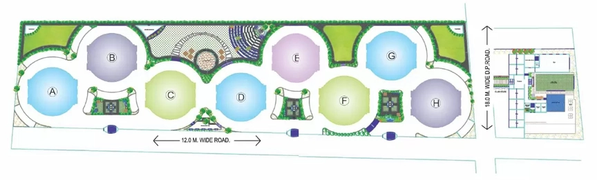 Master Plan of Shree Le Regalia in Satpur Colony, Nashik - Image 330306
