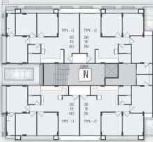 Floor Plan of Anand iLYF in Tragad, Ahmedabad - Image 330324