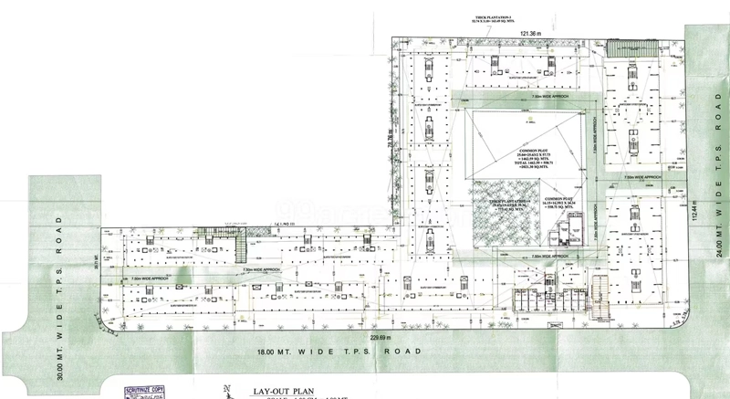 Master Plan of ICB FLora - Residential in Gota, Ahmedabad - Image 330401