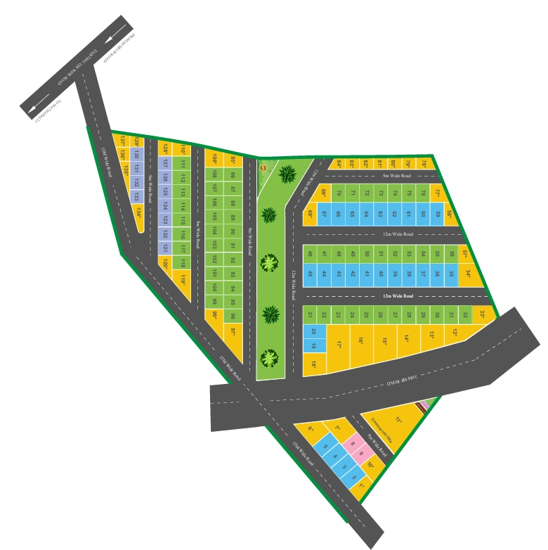 Master Plan of KNS Athena in Dasanapura, Bangalore - Image 330983