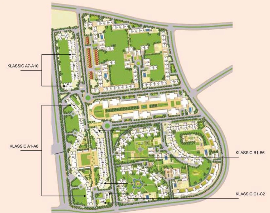 Master Plan of Jaypee Greens Wish Town Klassic in Sector 129, Noida - Image 331112