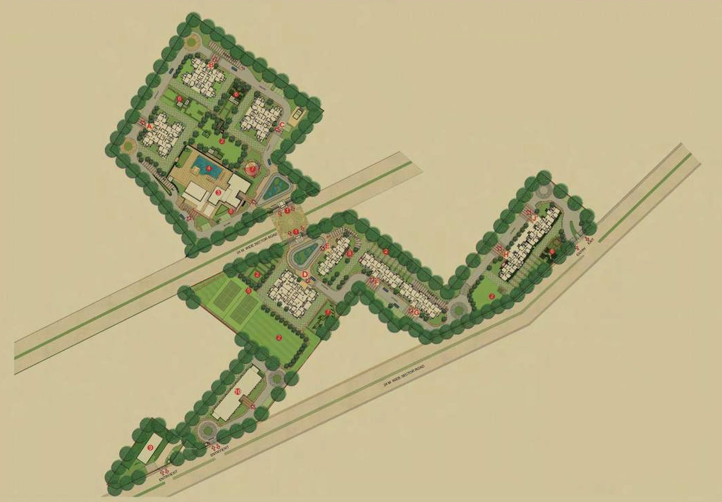 Master Plan of DLF The Primus in Sector 82A, Gurgaon - Image 331162
