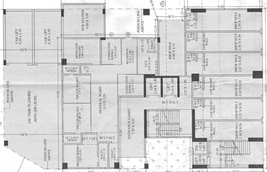 Floor Plan of Commercial Mahaveer Kandivali Shiv Krupa CHSL in Kandivali West, Mumbai - Image 331208