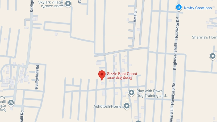 Location of Sizzle East Coast Phase 4 in Budigere Road, Bangalore - Image 331721