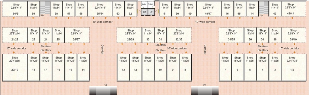Master Plan of Ultimate English Villas Square 1 in Kolar Road, Bhopal - Image 331455