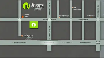 Location of Vandemataram Greens - Image 331725