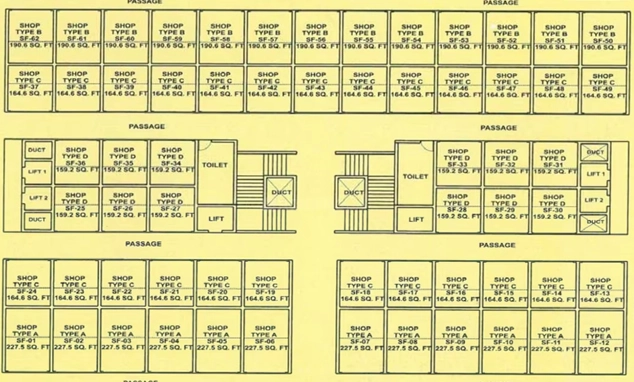 Floor Plan of Evoge RRV Regal in Ayodhya Bypass, Bhopal - Image 331785
