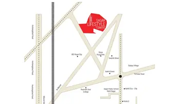Location of Agrawal Sagar Life Style Towers - Image 331807