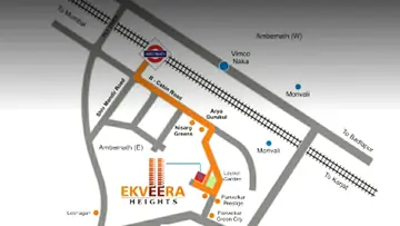 Location of Aai Ekveera Heights - Image 331851