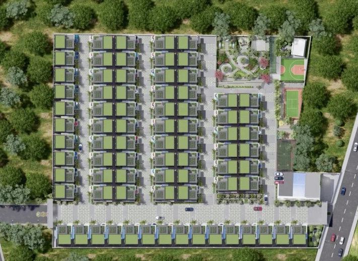 Master Plan of Vaishnavi Arsh Greens in BEML Layout, Bangalore - Image 332032